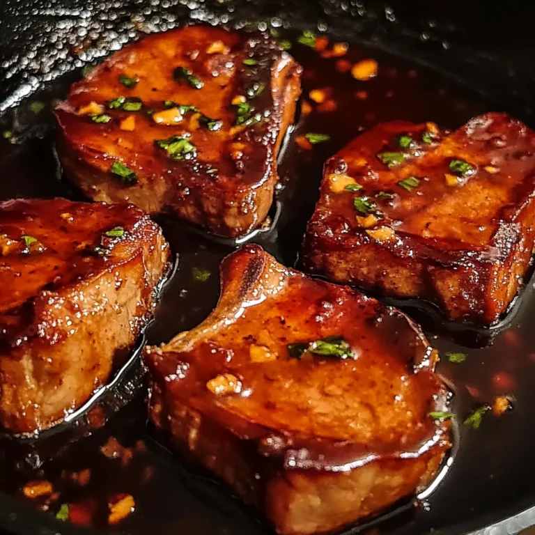 Maple Glazed Pork Chops