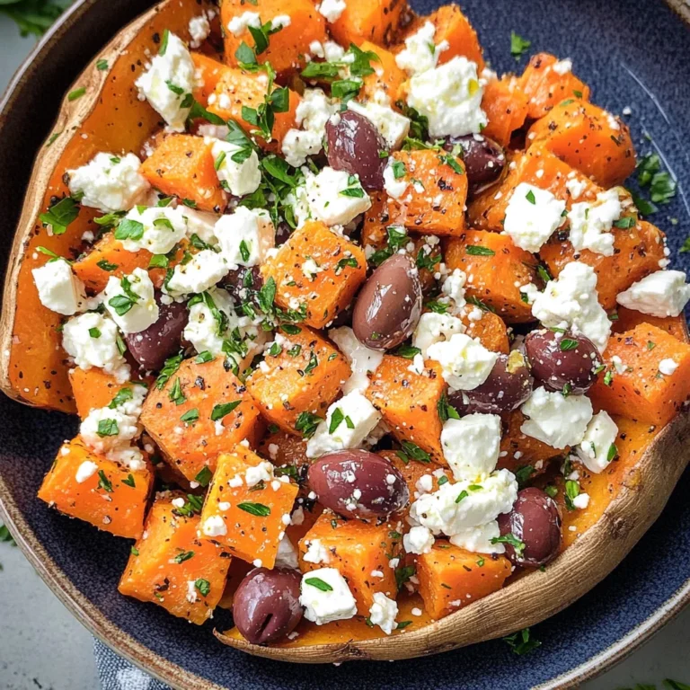 Mediterranean Sweet Potatoes