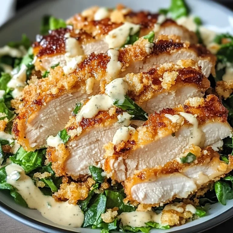 Melt In Your Mouth Caesar Chicken