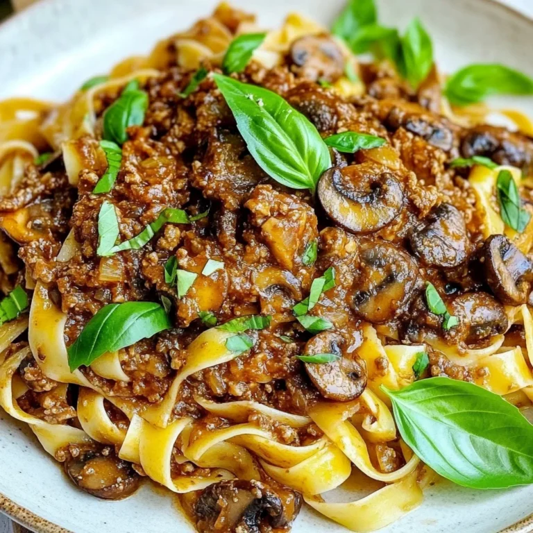 Mushroom Ragu