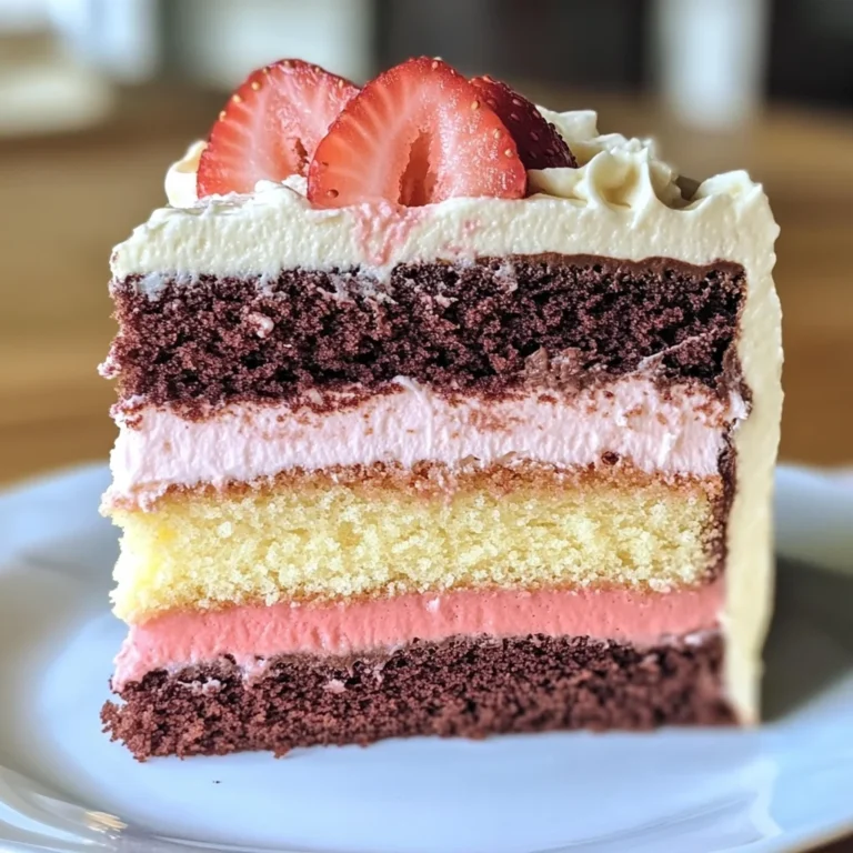 Neapolitan Cake