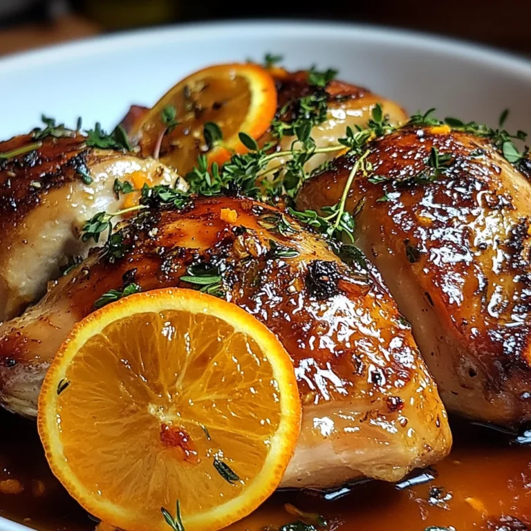 Roasted Orange Chicken