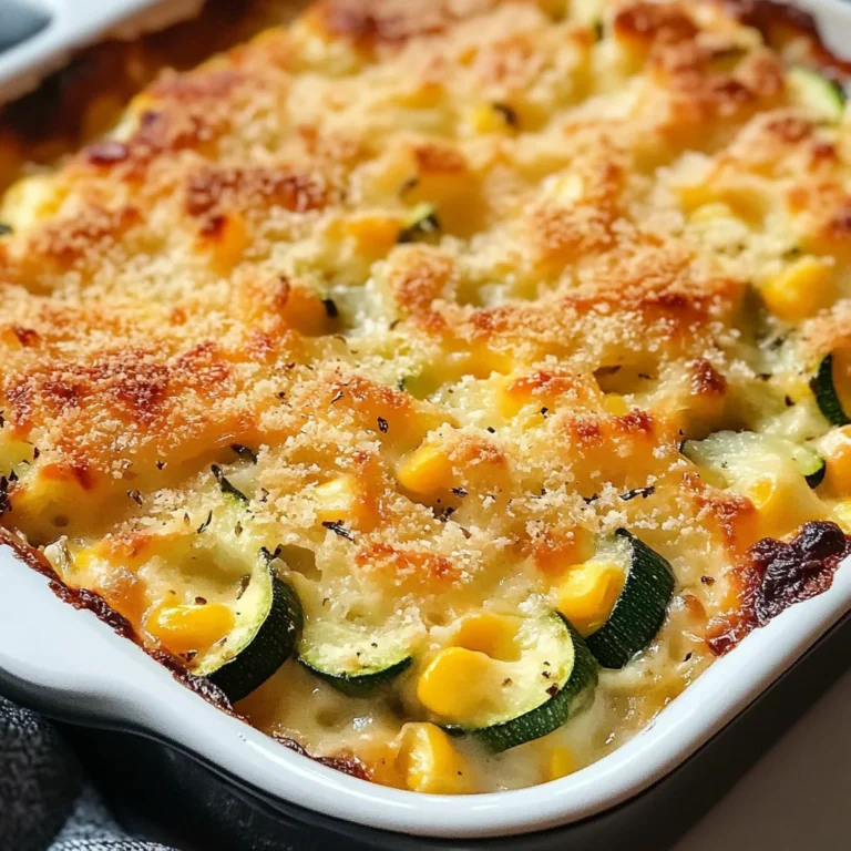 Savory Garden Zucchini Casserole - Alrightwithme