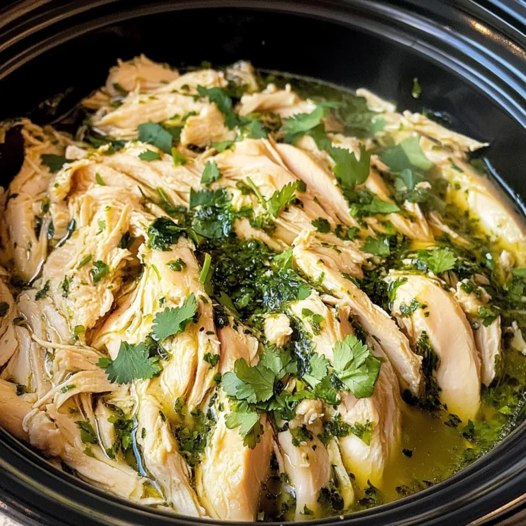 Slow Cooker Cilantro Lime Chicken