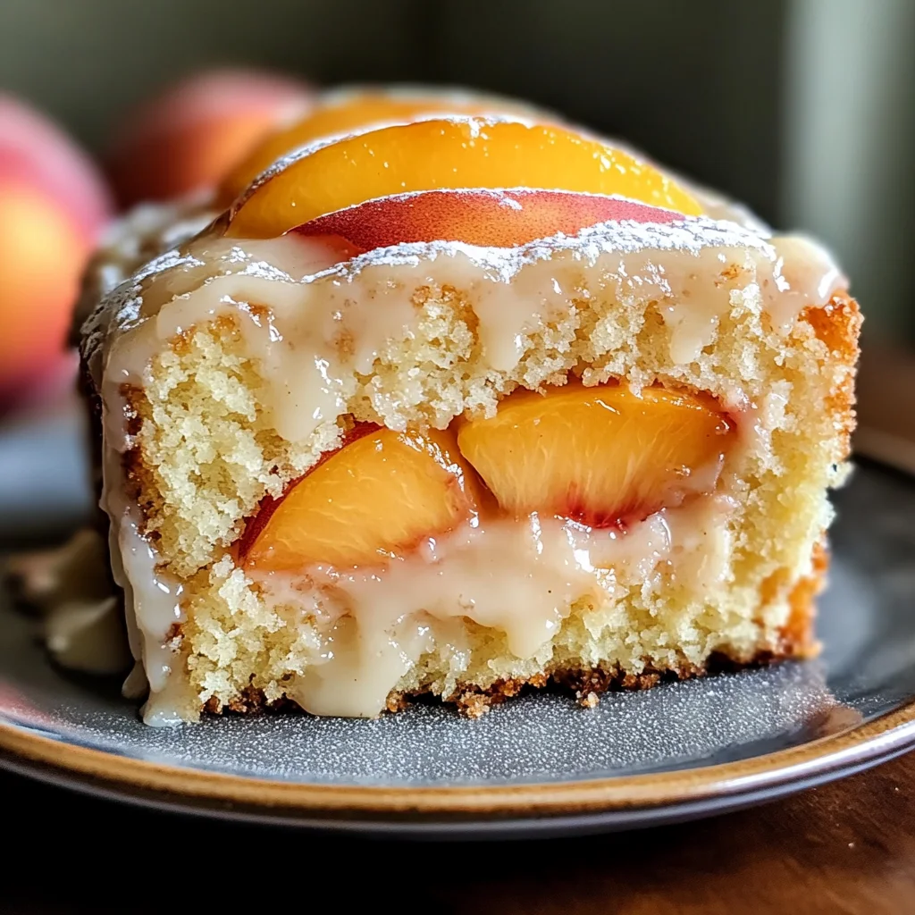 Summer Peach Cake