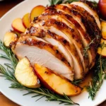 Apple Cider Glazed Turkey Breast