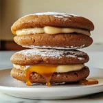 Apple Cider Whoopie Pie Cookies with Caramel