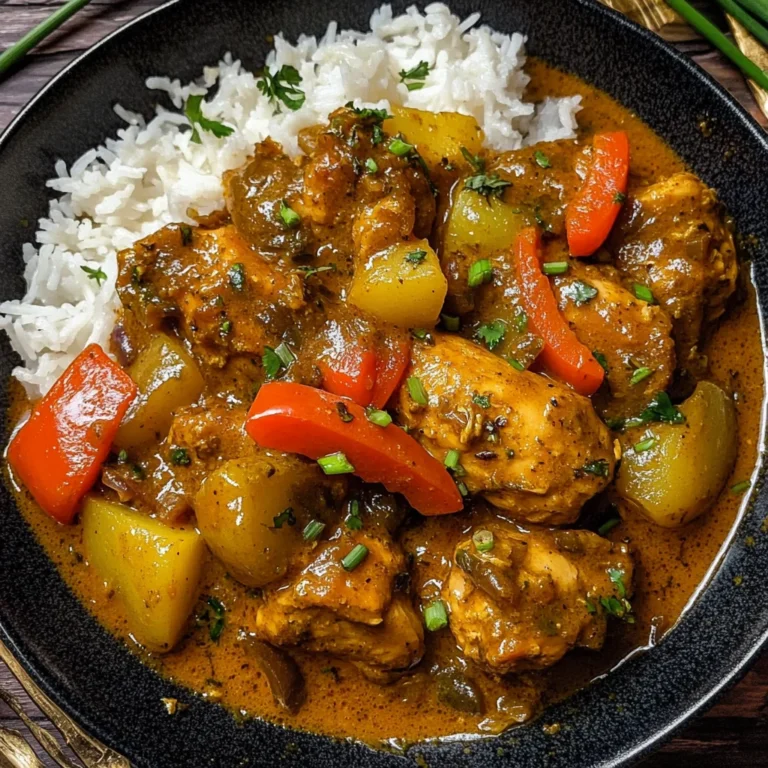 Authentic Jamaican Curry Chicken