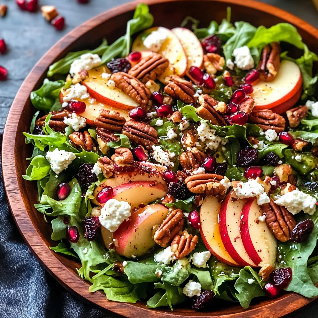 Autumn Harvest Honeycrisp Apple and Feta Salad