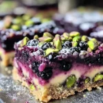 Blackberry Pistachio Dream Bars: An Incredible Ultimate Recipe
