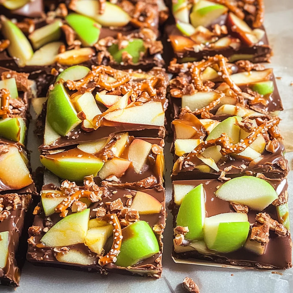 Caramel Apple Bark