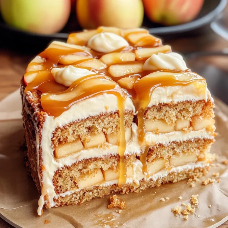 Caramel Apple Cake