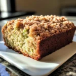 Cinnamon Streusel Topped Zucchini Bread Bakery Style: A Stunning Loaf