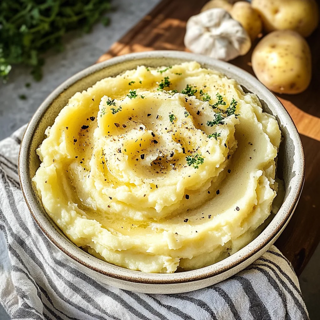 Garlic Mashed Potatoes