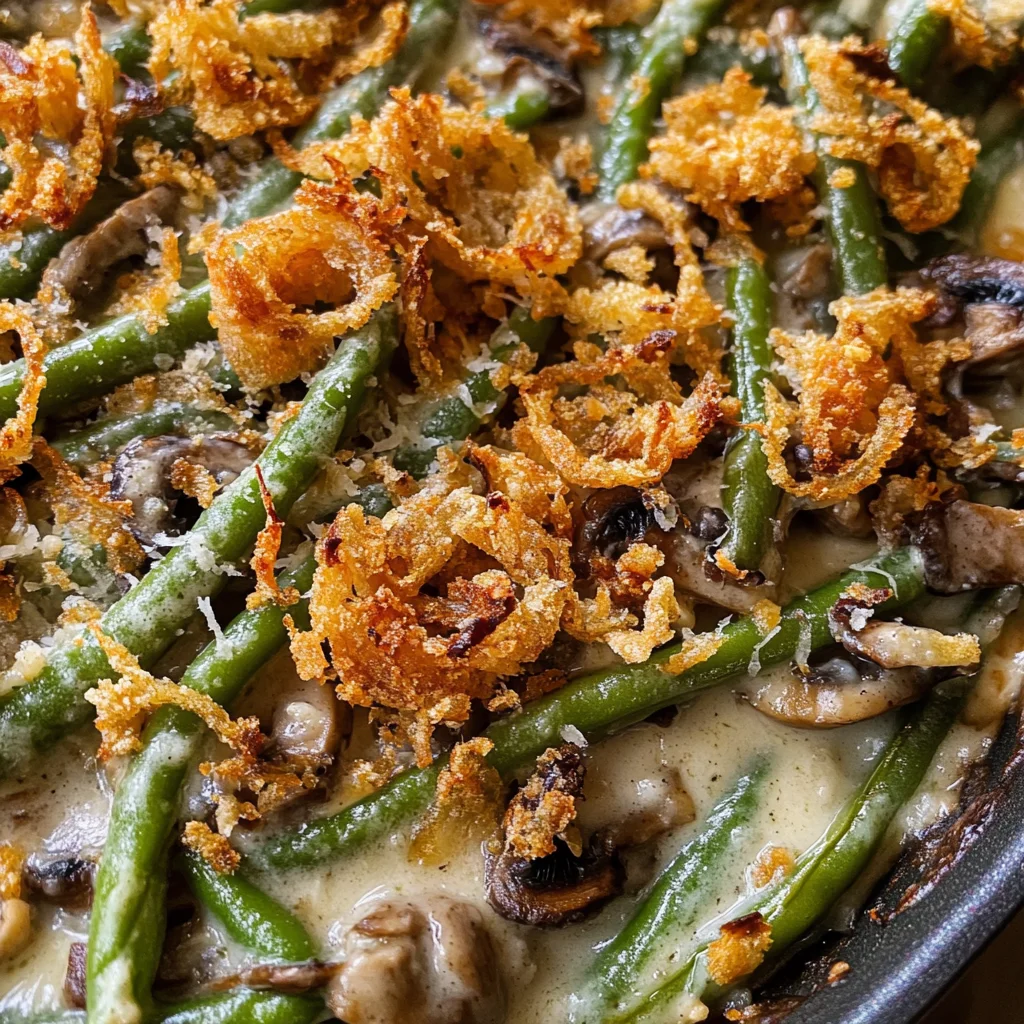 Homemade Green Bean Casserole