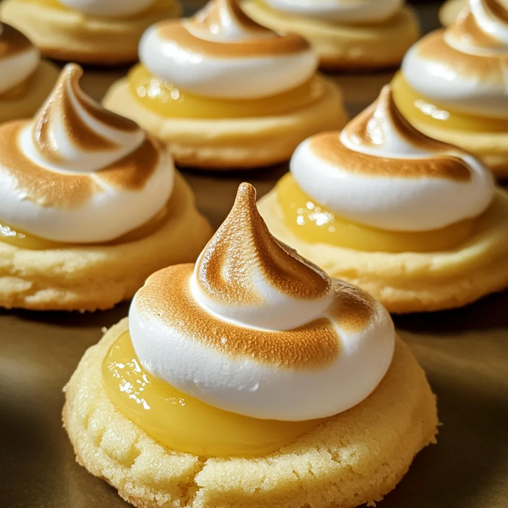 Lemon Meringue Pie Cookies Recipe