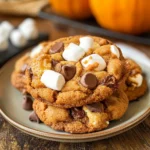 Pumpkin S'mores Cookies
