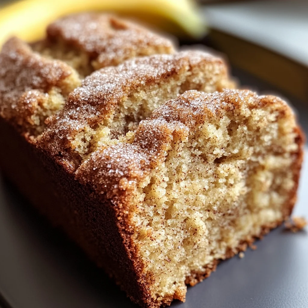Snickerdoodle Banana Bread Recipe