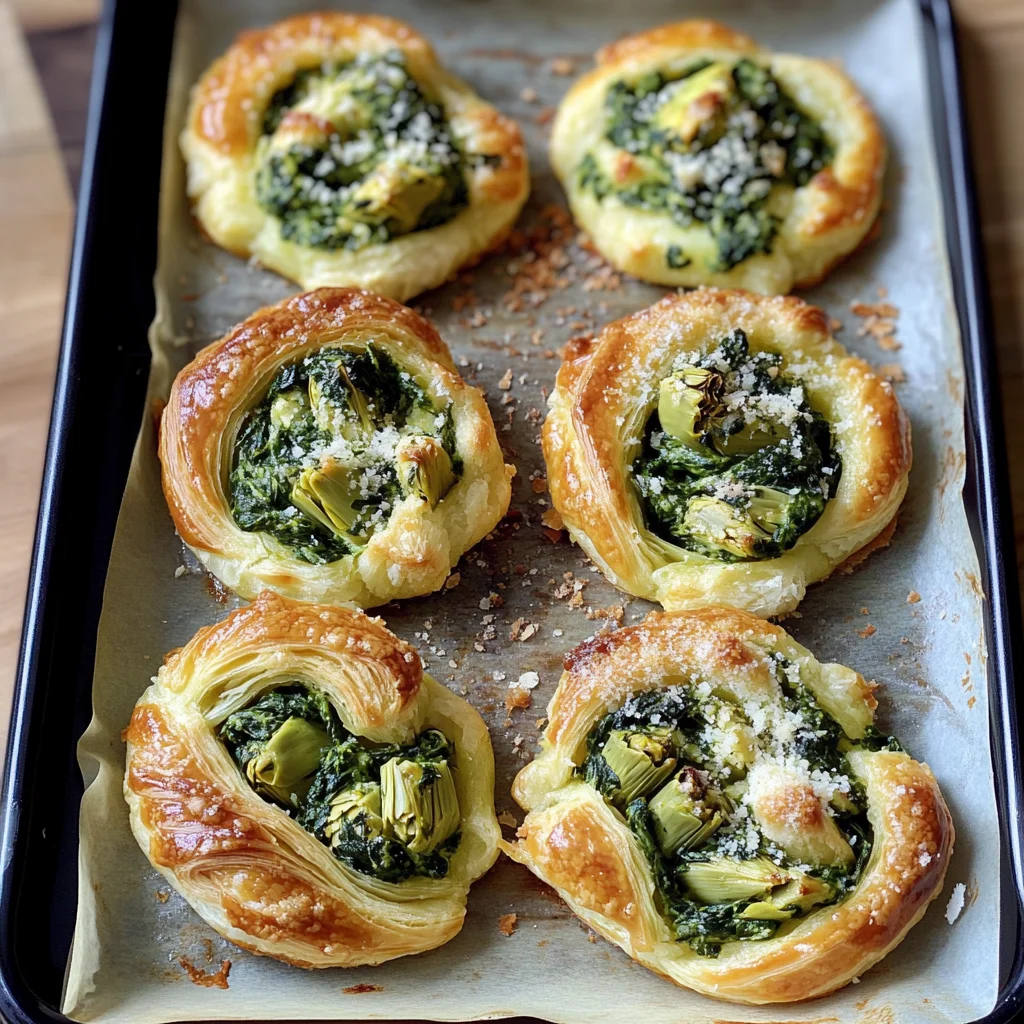 Spinach Artichoke Swirls