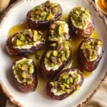 St. Patrick’s Day Treat: Honey Pistachio Ricotta Stuffed Dates