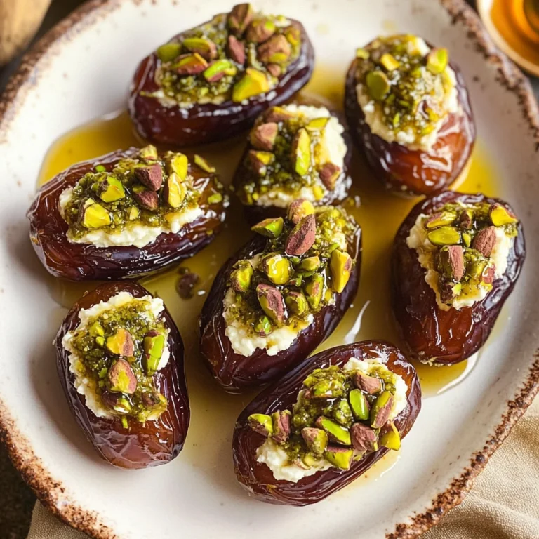 St. Patrick’s Day Treat: Honey Pistachio Ricotta Stuffed Dates
