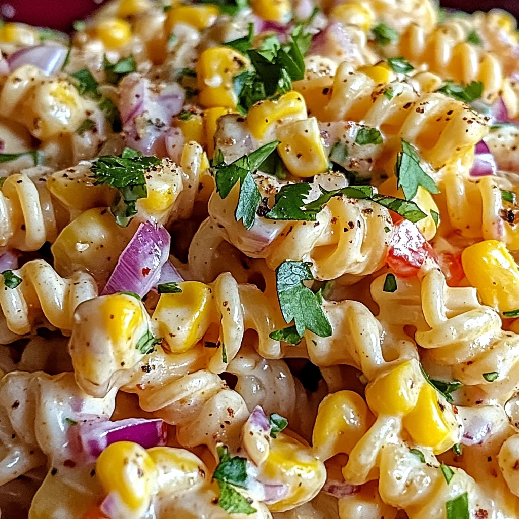 Street Corn Pasta Salad